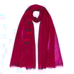 Vivid merino scarf by Kashmir Loom