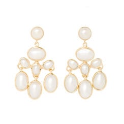 Pearl statement earrings by Carousel Jewels