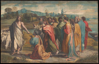 Raphael Cartoon, Christ's Charge to Peter