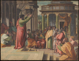 Raphael Cartoon, Paul Preaching at Athens